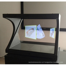 Propaganda holográfica de Dedi 3D / tela transparente para a exposição da janela de vidro do projetor / holograma